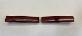 14-157 Toyota 86-92 Supra Mk3 Set Of 2 Rear Left And Right Side Marker Light Lamp Oem Red