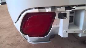 168.to1d18 Toyota Rear Bumper Mounted Reflector Light Lamp Highlandr 2018 Side Marker 1786242