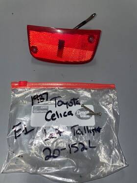 20-152l Toyota 20-152 1987 Celica Coupe Left Rear Side Marker Light - #20-152l Oem
