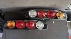 81551-14700 Toyota Supra Jza80 97-98 Genuine Oem Tail Light Set With Harness And Bulbs