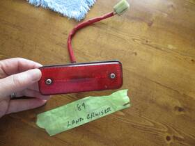 81750-91255 Toyota Land Cruiser Used Rear Side Marker Light Koito 81-90 Fj60 Fj62 Oem