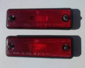Toyota 81761-12130 Very Good 1988 92 Lh Rh Corolla Rear Side Markers Oem Dlx Sr5 Le