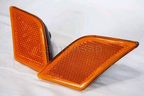 Mb2555100 Tyc Front Side Signal Parking Marker Light Lamps One Pair Fit 2008-2011 C300 C350