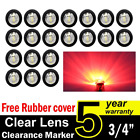 Us-clred Tmh Pack Of Inch Mount Clear Lens Red 789185621483