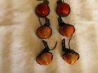 Sp229 Vintage Amber Red Auto Lamp
