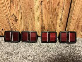 175945361 Volkswagen Rear Side Marker Light Mk1 Rabbit Red Lights