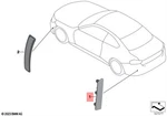 Genuine Bmw M2 G87 Cs Coupe Rear Reflector Right 63148082732. Fixed Price $28.00.