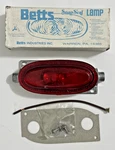 Betts Snap-seal Red Rear Marker Light Lamp W/ S-200 Lens Complete Kit Nos. Fixed Price $26.99.