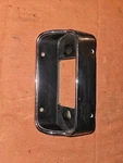 1967-1968 Vintage Oem Ford Mustang Shelby Chrome/black Radio BEZEL-C8ZA-18842-B. Fixed Price $150.00.