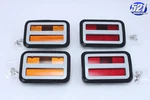 Front Rear Marker Light Assembly Set Fits 71 Dodge Charger Superbee Mopar. Fixed Price $279.96.