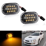 For 1994-2005 Toyota Celica Clear Lens Amber Led Turn Signal Side Marker Lights. Fixed Price $16.14.