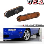 For 90-05 Mazda Miata MX-5 Front Marker Light Amber Left & Right Sides Pair. Fixed Price $14.39.