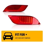 Lh & Rh For Jeep Compass 2017-2023 Rear Bumper Reflectors Marker Light Pack Of. Fixed Price $26.59.
