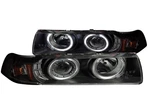 Anzo 121325 Black Led Halo Projector Headlights For 92-98 Bmw Series E36. Fixed Price $205.98.