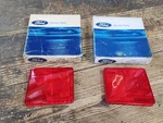 Nos 1968 Ford Fairlane 500 Gt Torino Convert Lh+rh Rear Quarter Panel Reflectors. Fixed Price $165.00.