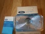 Nos 1969 1970 Ford Galaxie Parking Lamp Lens Rh C9AZ-13208-A. Fixed Price $29.99.