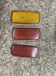 Mercedes Front & Rear Markers Lens Reflector For W108 W109 W114. Fixed Price $70.00.
