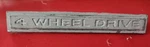 68 72 Chev Gmc "4-WHEEL Drive" Emblem 3927801. Fixed Price $20.00.