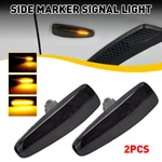 Smoked Led Fender Side Marker Lights Sequential Turn Signal Lamp For Mitsubishi. Fixed Price $15.19.