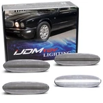4PC Set Clear Lens Xenon White Full Led Side Marker Lights For Jaguar 97-03 XJ8. Fixed Price $46.09.
