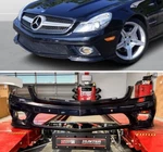 2009-2012 Mercedes R230 SL550 SL600 Amg Sport Front Bumper Cover Assembly Oem. Fixed Price $1325.00.