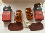 Set Of Vintage Signal-stat Lights 1203A E12M3A-12V Original Boxes. Fixed Price $29.99.