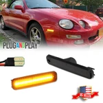 Jdm Style Smoked Amber Led Front Side Marker Lights For 1994-1999 Toyota Celica. Fixed Price $24.99.