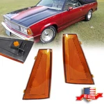 2X Amber Lens Front Side Marker Lights For 1980 1981 Chevrolet El Camino Malibu. Fixed Price $28.49.