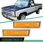 Side Chrome Bezel Marker Light Pair Fit For Chevy Blazer Gmc Jimmy C/k Pickup. Fixed Price $12.99.