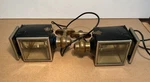 Antique Pair Carriage Lamps/lanterns Automobile Cowl Side Light Buggy. Fixed Price $100.00.