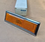 1980 1981 Lebaron 1982 New Yorker Nos Mopar R/l Front Amber Sidemarker Assy. Fixed Price $34.95.