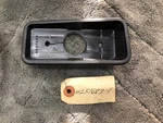 Fiat 850 Sport Coupe Left Rear Side Marker Housing (nos). Fixed Price $20.00.
