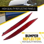 For Tesla Model X 2016-2023 Tail Rear Bumper Reflector Light Red Pair Lh Rh. Fixed Price $18.99.