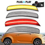 Amber&red For Fiat 500C 500E 2012-2019 Led Side Marker Lights Driving Lamps. Fixed Price $32.96.