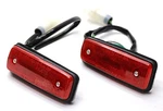 New Lh Rh Rear Side Marker Lights Pair For 79-83 Toyota Pickup Truck Round Plug. Fixed Price $47.99.