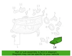 Honda 34301-S9V-A01 Right Side Marker Lamp Element Pilot New Genuine. Fixed Price $59.97.