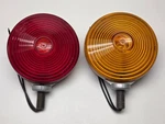 (2) Nos Vintage Dietz Police Double Face Moto Guzzi Turn Signal Light(s) Usa. Fixed Price $125.00.