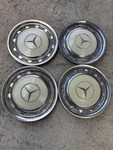 Used Mercedes Vintage Hubcap Wheel Cover Set For 14" W109 W108 W111 W116 W113. Fixed Price $299.00.