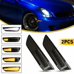 For 03-07 Infiniti G35 Sequential Switchback Led Side Marker Signal Light. Fixed Price $8.54.