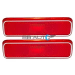 Set Pair Rear Side Marker Signal Light Lens Lamp Housing Red For Dodge Plymouth. Fixed Price $36.95.