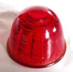 Nos Marker Lamp Red Arrow 3104 Underbody Beehive Bullet Glass Lens 2-7/16". Fixed Price $18.50.