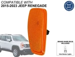 Front Side Markers For 2015 - 2023 Jeep Renegade Passenger Right 68256049AA. Fixed Price $20.00.