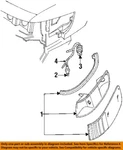 Mercury Ford Oem 92-94 Grand Marquis-side Marker Light Lamp Right F2MY15A201A. Fixed Price $57.54.