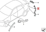 Bmw F39 X2 16D 18DX 18I 20D Rear Reflector Left 63147420769 No Duty. Fixed Price $46.28.