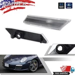 Clear Front Side Marker Corner Lights Set For Porsche 911 997 987 Cayman Boxster. Fixed Price $22.99.