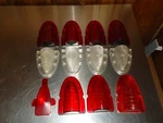 Gm Guide Taillight Back Up Lamp Lens Lot 1954 Chevrolet Chevy 5941679. Fixed Price $150.00.