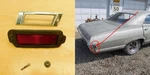 Rh Rear Marker Light Assembly 1968 Chevrolet Full Size Except Wagon 68CC1-8E6. Fixed Price $45.00.