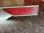 70-72 Oldsmobile Cutlass 442 Rear Side Marker Light Rh W/fasteners. Fixed Price $30.00.