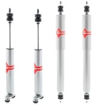Front And Rear Shock Absorbers Kyb Gas-a-just For American Motors Gremlin Hornet. Fixed Price $213.95.