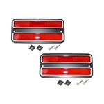 1968 1969 1970 1971 1972 Chevrolet Gmc Truck Deluxe Side Marker Lamps Red Lens*. Fixed Price $28.00.